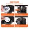 Vevor Button Maker Machine Pin Badge Maker 1"/1.25"/2.28" 3-in-1 300Button Parts JMB-X3 - alternate 3
