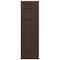 Ekena Millwork True Fit PVC San Juan Capistrano Mission Style Fixed Mount Shutters, Raisin Brown, 18W x 32H, PR TFP001SJ18X032TB - alternate 3
