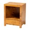 Bali & Pari Camira Modern and Contemporary Natural Light Mappa Real Burl Wood 1-Drawer Nightstand 249-13922-ZORO - alternate 1