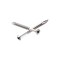 Simpson Strong-Tie Co Exterior Wood Screw No. 8 S X 2" L Square Stainless Steel Stainless Steel, 128PK S08200DB1 - alternate 3