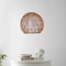 Jonathan Y Raya 19" 1-Light Farmhouse Coastal Rattan 180" Cord Plug-In or Hardwired LED Pendant, Brown JYL1404A - alternate 5