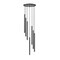 Z-Lite Forest 7 Light Chandelier, Matte Black, 18 In W x 23.75 In H 919MP24-7R-MB-LED - alternate 3