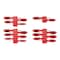 Tekton Phillips, Slotted, Torx, Square Screwdriver Set 4in Shanks, 18pc (#0-#3, 3-8mm, T10-T30, #1-#2) DWZ90111 - alternate 1