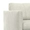Homeroots 60" Gray Leather Sofa With Black Legs 640981 - alternate 5