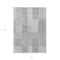 Homeroots 3' X 5' Silver Gray And Ivory Striped Washable Indoor Outdoor Area Rug 581671 - alternate 4
