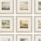 Homeroots 16" X 16" Champagne Gold Color Frame Atmosphere Set Of 9, 9PK 365717 - alternate 2