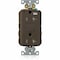 Leviton SmartlockPro GFCI 20A WR/TR/PI Brown G5362-WT - alternate 1
