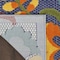 Homeroots 4' X 6' Blue Yellow And Green Indoor Outdoor Area Rug 527610 - alternate 3