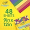 Crayola Construction Paper Shapes, 48 Perforated Sheets Per Pack, 3PK 99-0036 - alternate 2