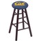 Holland Bar Stool Co Maple Counter Stool, Dark Cherry Finish, Cal Seat RC24MSDC - alternate 1
