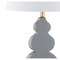 Jonathan Y Carter 29" Ceramic/Resin LED Table Lamp, Grey/Gold JYL3018B - alternate 4
