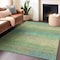 Homeroots 3' X 5' Artichoke Green Striped Washable Indoor Outdoor Area Rug 608449 - alternate 5