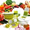 Megachef 10-in-1 Multi-Use Salad Slicer with Interchangeable Blades and Storage Lids MGSALAD-SPINNER-MULTI-SLCRDCR - alternate 2