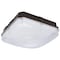 Nuvo 10 Inch LED Field Selectable Canopy Fixture With Sensor 45/60/70 Watts 3K/4K/5K CCT 120-277 65/983 - alternate 1