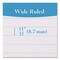 Bazic Products Spiral Notebooks, 1 Subject, Wide/Legal Rule, Randomly Assorted Cover Colors, 70 10.5 x 8 Sheets BAZ538 - alternate 2