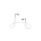 Monoprice Cat6A Ethernet Patch Cable - Bendable UTP 30AWG 1ft White 49144 - alternate 2