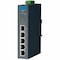 Advantech 4FE PoE+1GE, Unmanaged Ethernet Switch, IEEE802.3af/at, 24 to 48VDC EKI-2705E-1GPI-AU - alternate 1