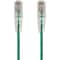 Monoprice Slim Cat6 Utp Network Cable, 2 ft.Green 14804 - alternate 1