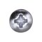Auveco #8 x 1in Phillips Pan Head Number 2 Teks Screw - Zinc, 100PK 11904 - alternate 2