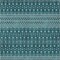 Homeroots 5' X 8' Teal Blue Aqua And Ivory Tribal Washable Indoor Outdoor Area Rug 582591 - alternate 4