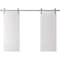 Sartodoors Double Barn Door 60 x 80 inches, BASIC 9233 White, 13FT Silver Rail Track Set, Solid Panel Interi BASIC9233DB-S-SKIN-60 - alternate 1