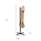 Homeroots 10ft Tan Polyester Square Tilt Cantilever Patio Umbrella With Stand 485657 - alternate 2