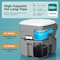 Serenelife 5.2 Gal Portable Camping Toilet For Adults, 100+ Flushes, Porta Potty Camp Toilet with Detachable SLCATL330 - alternate 3