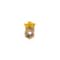 Proline Series 7701G Series 1-Piece Straight Gas Valve, 1/2 in Connection, Flare x FIP, Brass Body 114-523HN - alternate 2
