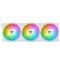 Thermaltake SWAFAN EX ARGB 12 White Cooling Fan, Magnetic Connection with Swappable Reversable Blades, 120mm CL-F169-PL12SW-A - alternate 1