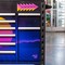 Sunex Synth Retro Designed Juic’d BOX 50 in 7 Drawer Powered Cart - Black 8065PCBKSYNTH - alternate 3