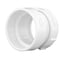 Charlotte Pipe And Foundry Schedule 40 2 in. Hub X 2 in. D Hub PVC Trap Adapter PVC 00104W 1000 - alternate 1