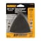 Dewalt MESH OSCILLATING TRIANGLE 220 GRIT (5 PACK) DWASPTRIM220 - alternate 2