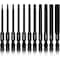 Neiko Hex Allen Power Bit Set, 11-Piece, Metric Sizes 1.5mm to 8mm, Magnetic Head Bits, Premium S2 Steel 01148A - alternate 1