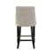 Manhattan Comfort Beever Counter Stool  in Taupe - Set of 3 3-CS024-TP - alternate 4