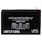 Upg Sealed Lead-Acid Battery, 12V, Lead Acid Chemistry D5744 - alternate 4