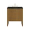 James Martin Vanities Hudson 30" Single Vanity, Honey Oak w/ 3 CM Phantome Eclos Top 435-V30-HNO-3PHT - alternate 1