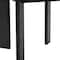 Homeroots 45" Black Solid Wood Round Top Dining Table 712205 - alternate 2