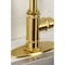 Kingston Brass Single-Handle Bar Faucet, Brushed Brass KSD8507KL - alternate 3