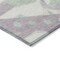 Homeroots 9' X 12' Lavender Mint Green And Ivory Geometric Washable Indoor Outdoor Area Rug 617942 - alternate 4