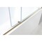 Kingston Brass 60" Acrylic Anti-Skid Alcove Right-Hand Drain Tub with Left Sliding Tub Door, White/Brushed Brass KVTAP6031R22T7 - alternate 3