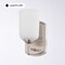 Vaxcel Laurelhurst 1-Light Wall Sconce, Satin Nickel, Frosted White Glass, 4.75-In. Wide W0574 - alternate 3
