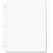 C-Line Products Heavyweight Poly Sheet Protectors with Index Tabs, No Color, 8PK CLI05587 - alternate 1