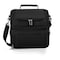 Picnic Time Family Of Brands Pranzo Lunch Bag Cooler with Utensils, Black 512-80-175-000-0 - alternate 2