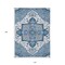 Homeroots 10' X 14' Blue Gray And Ivory Oriental Washable Indoor Outdoor Area Rug 600149 - alternate 4