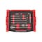Tekton 3/8 Inch Drive Ratchet and Accessories Set with Open Top Drawer and Rack, 15-Piece SKT96401 - alternate 1