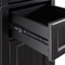 Crosley Seaside Tall Linen Storage Cabinet CF7019-BK - alternate 3