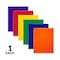 C-Line Products 8-1/2" x 11" Assorted 2-Pocket Laminated Paper Portfolio with 3-Hole Punch, 1/EA 06400 - alternate 1