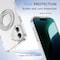 Alpha Digital iPhone 17 Case w/ Magnetic Ring Stand- Full Protection, Soft Flex -360 shockproof IP17-CLEAR - alternate 3