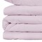 Homeroots Lilac King Cotton Blend 1000 Thread Count Washable Duvet Cover Set 528120 - alternate 3
