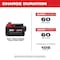 Milwaukee Tool M18 Cordless Multi-Tool + M18 XC5.0 Extended Capacity Battery 2-Pack 48-11-1852, 2626-20 - alternate 3
